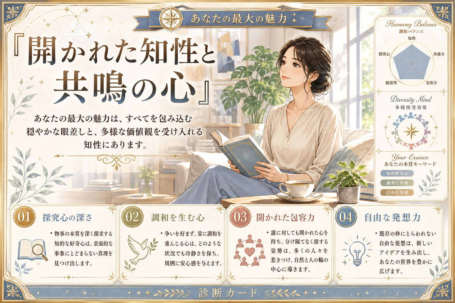 診断カードのサンプル4