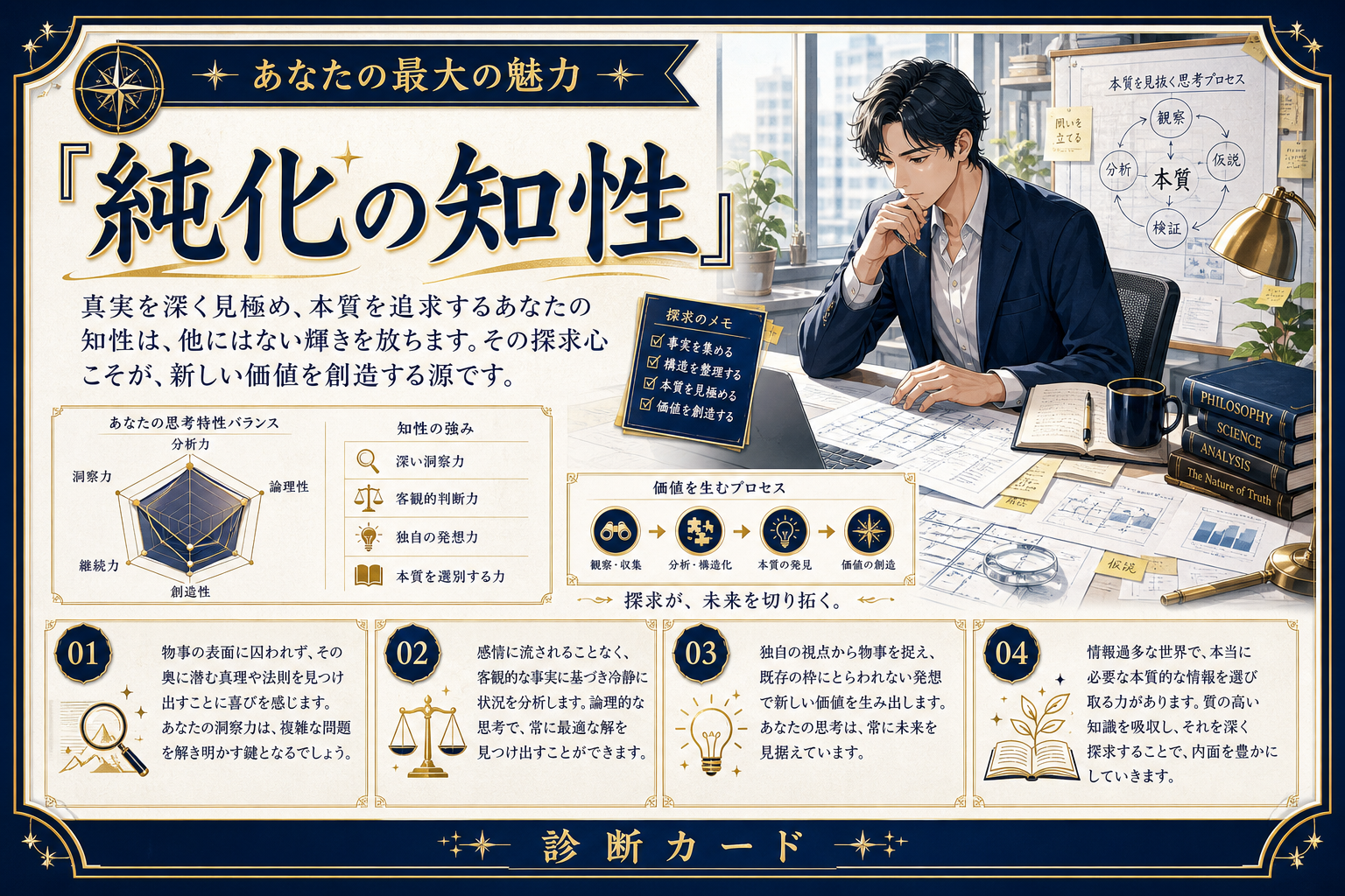 診断カードのサンプル5